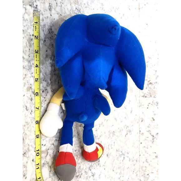SONIC THE HEDGEHOG 12” PLUSH w/ TAG Toy Factory SEGA - Picture 4 of 8